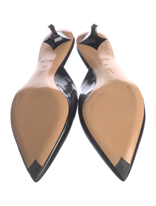 Louis Vuitton LV Monogram Leather Mules