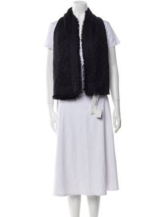 Louis Vuitton Silk LV Monogram Shawl