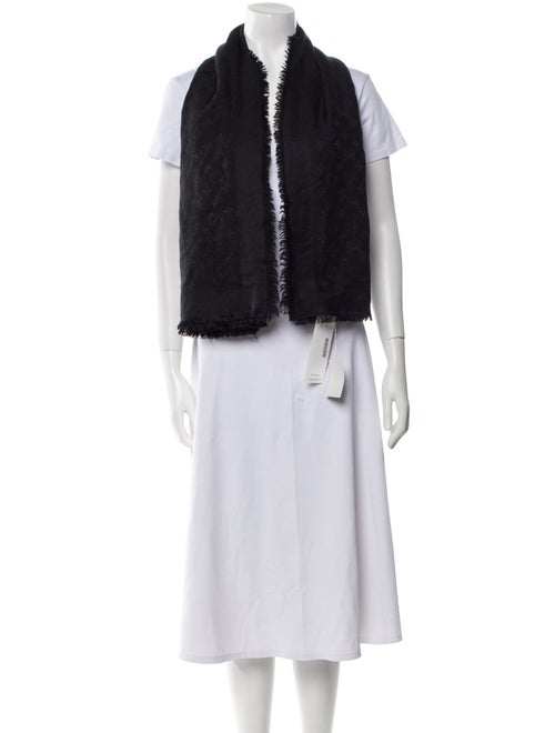 Louis Vuitton Silk LV Monogram Shawl