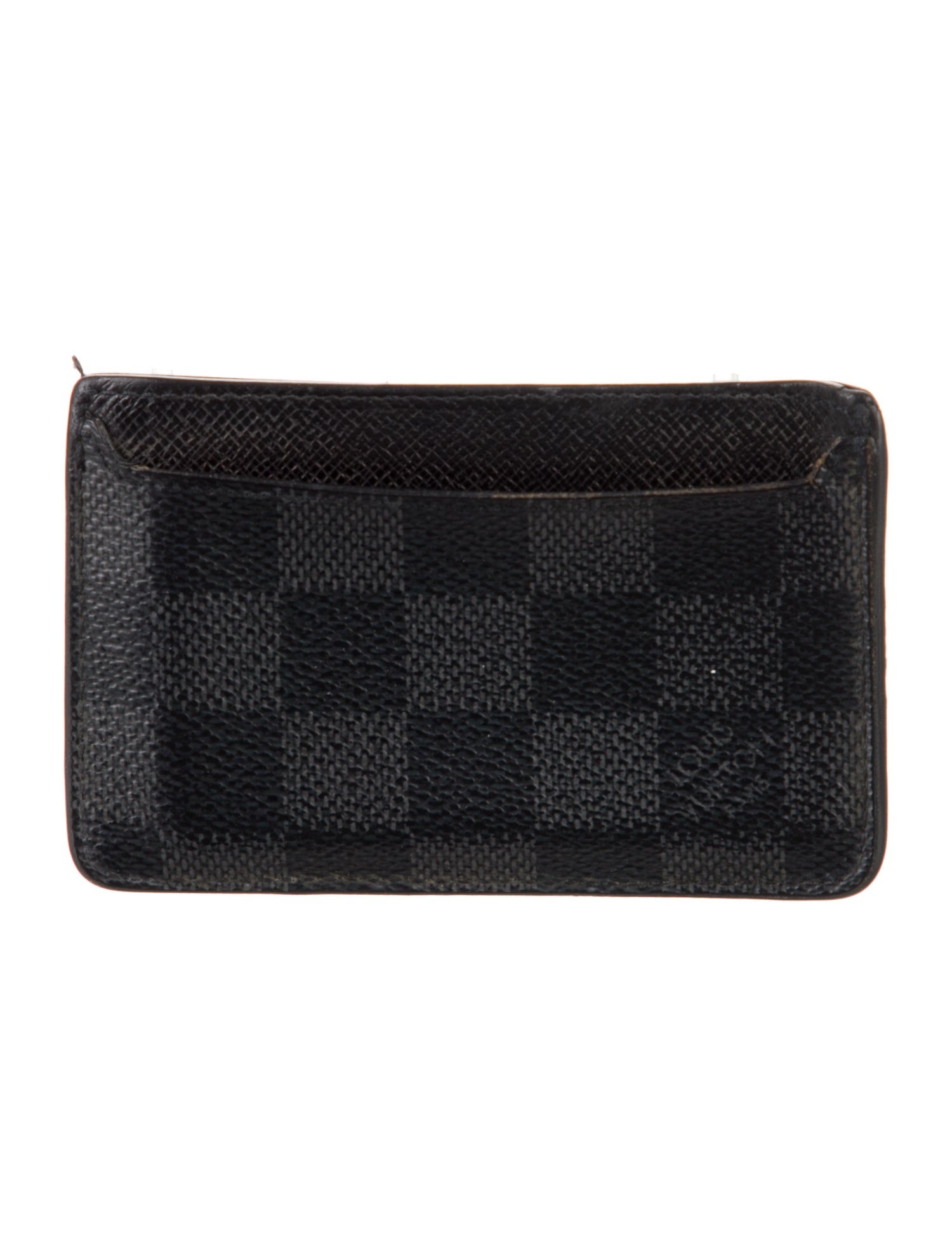 Louis Vuitton Damier Graphite Pattern Coated Canvas Wallet