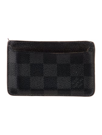 Louis Vuitton Damier Graphite Pattern Coated Canvas Wallet