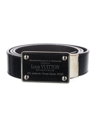Louis Vuitton 2011 Damier Inventeur Reversible 40MM Belt Kit