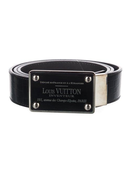 Louis Vuitton 2011 Damier Inventeur Reversible 40MM Belt Kit