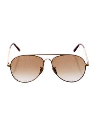 Louis Vuitton 2021 LV Trunk Pilot Sunglasses