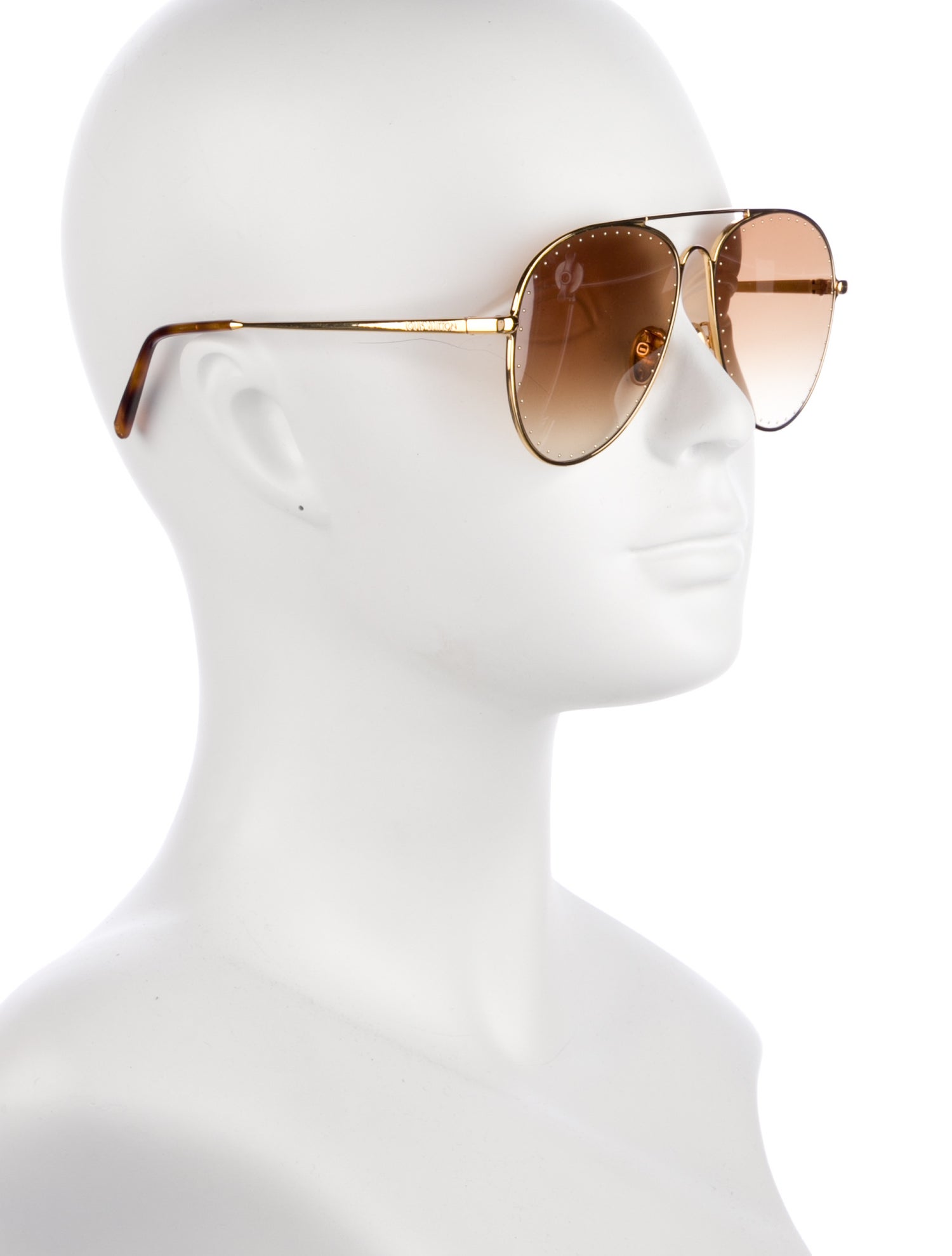 Louis Vuitton 2021 LV Trunk Pilot Sunglasses