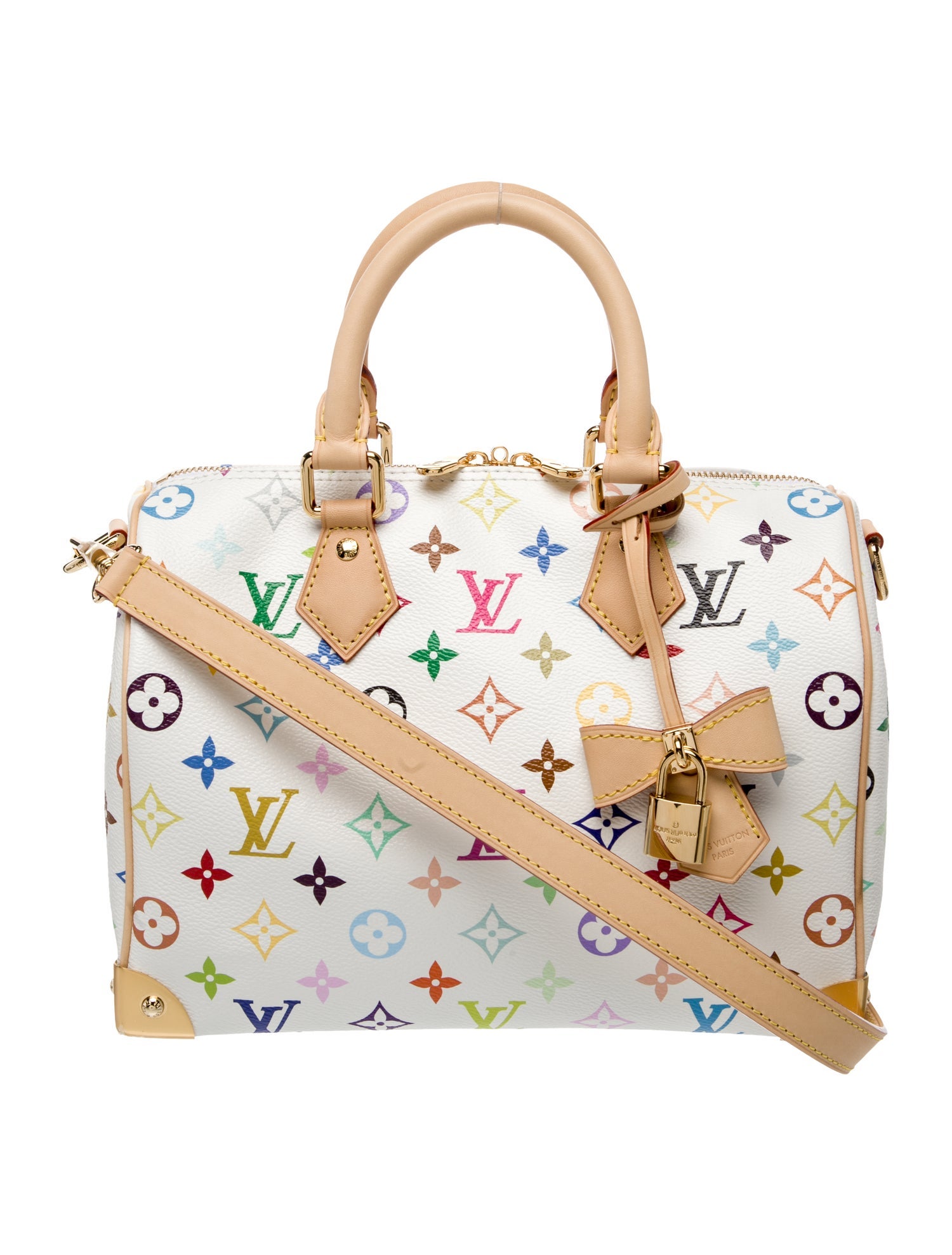 Louis Vuitton Multicolore Monogram Speedy Bandouliere 25 2025