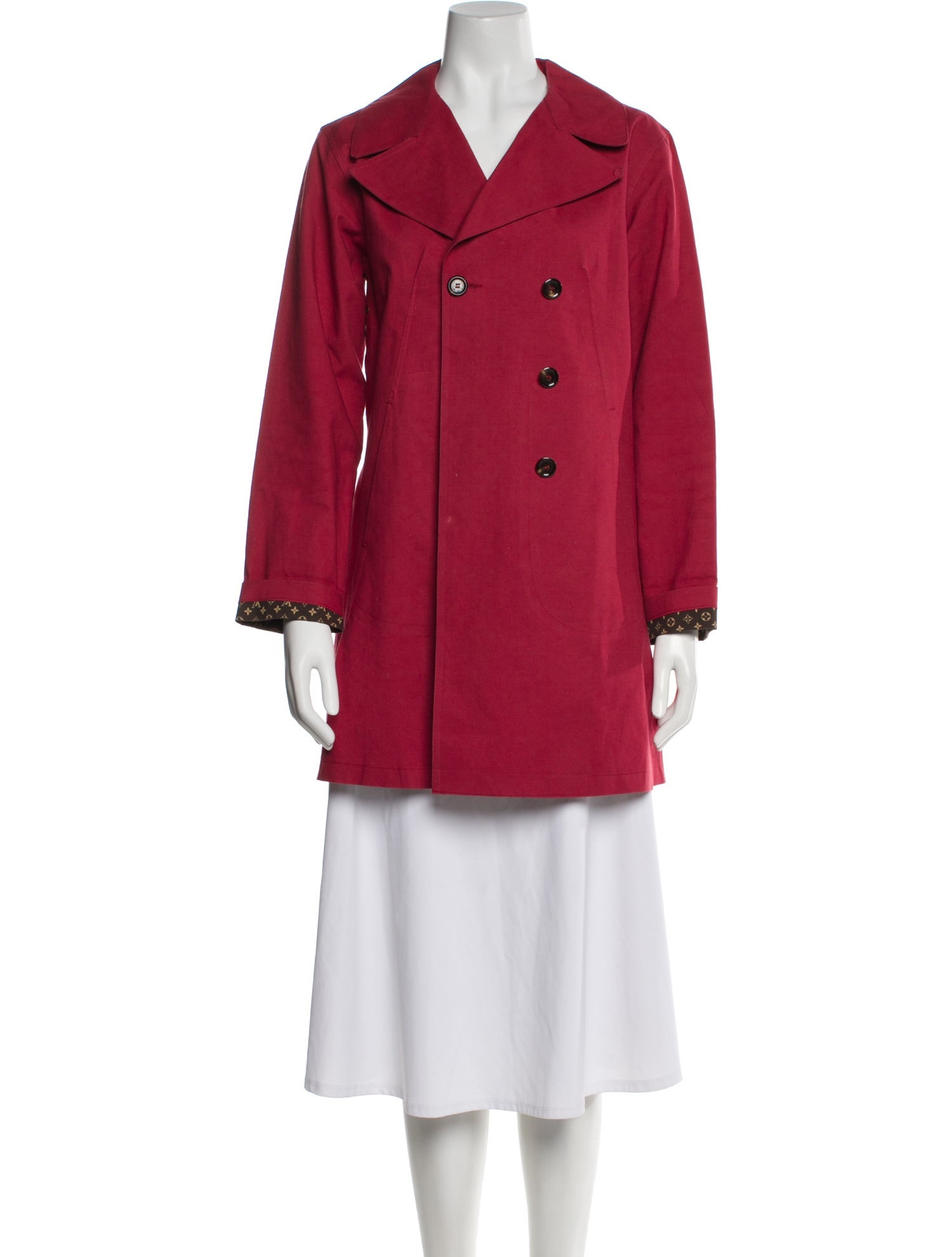 Louis Vuitton 'Mackintosh' Peacoat