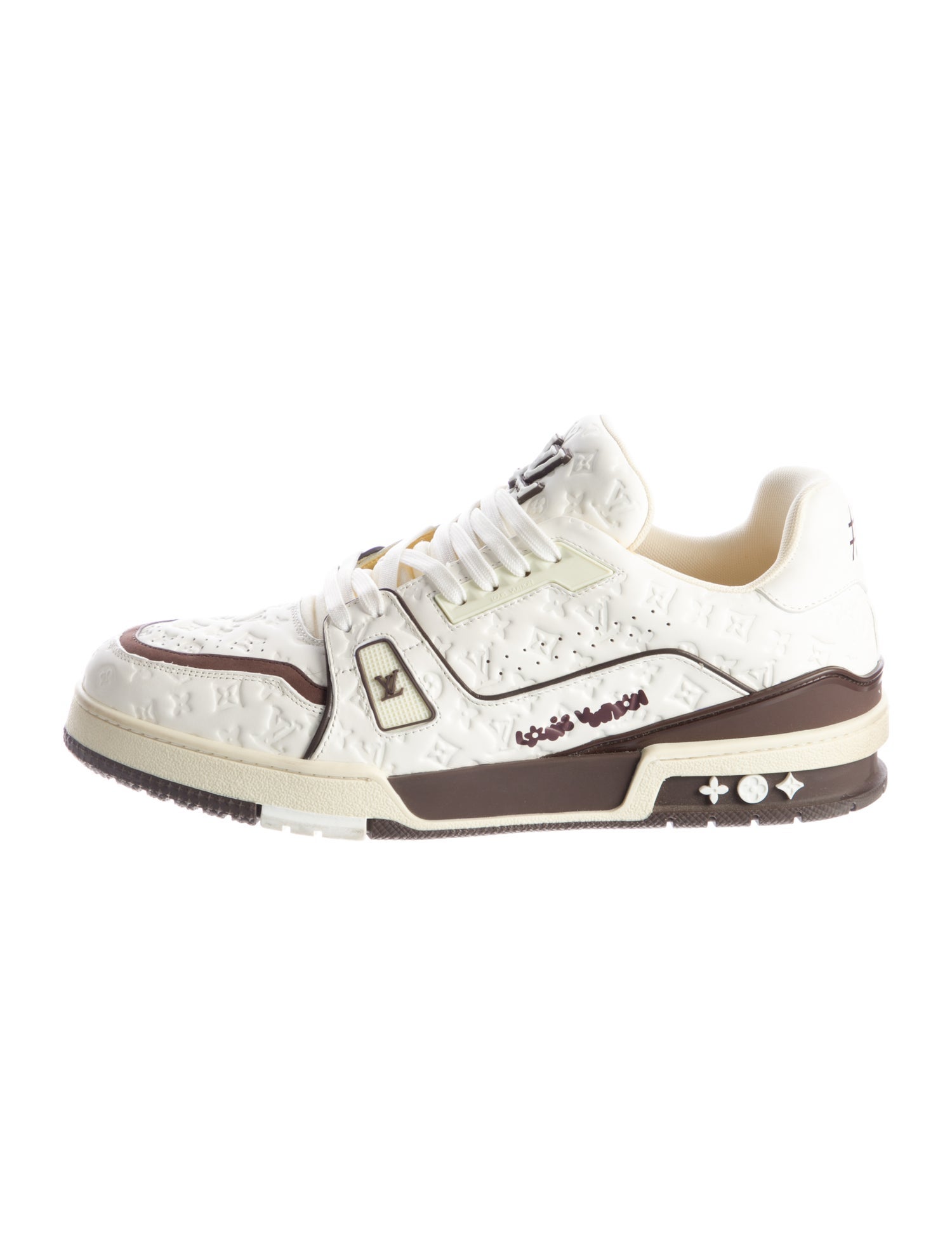 Louis Vuitton LV Monogram Leather Sneakers