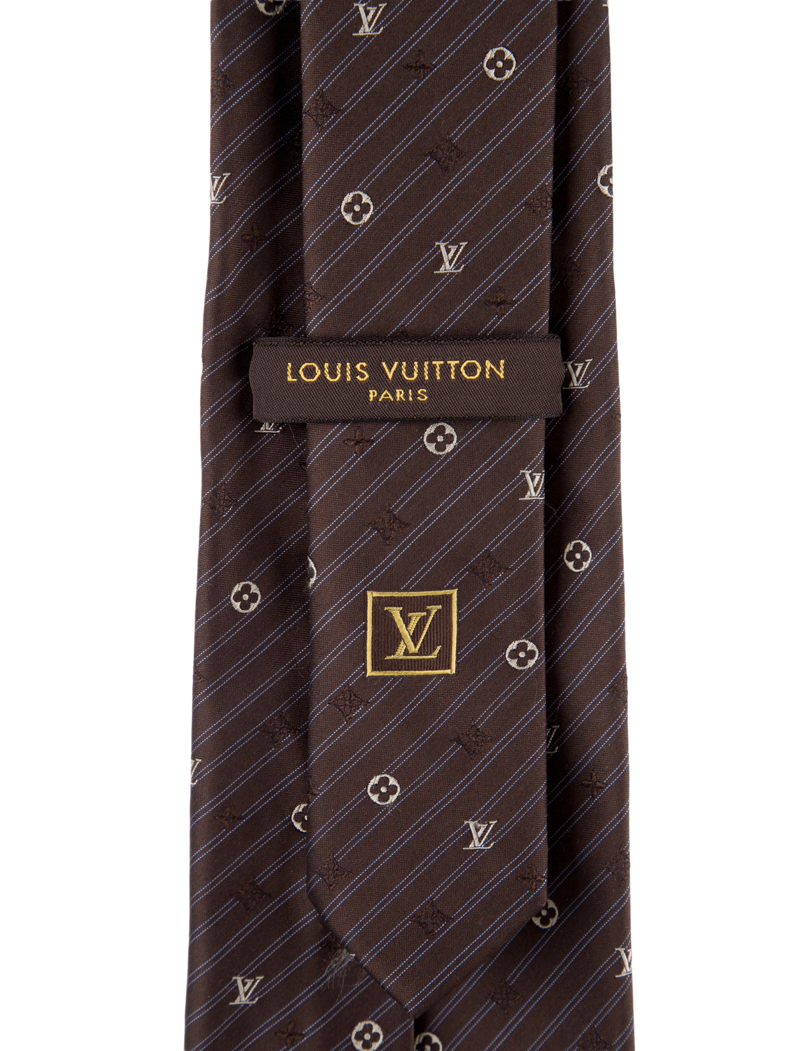 Louis Vuitton Monogram Silk Tie