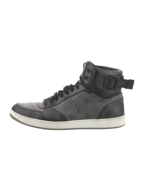 Louis Vuitton Monogram Eclipse Leather Sneakers