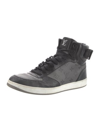 Louis Vuitton Monogram Eclipse Leather Sneakers