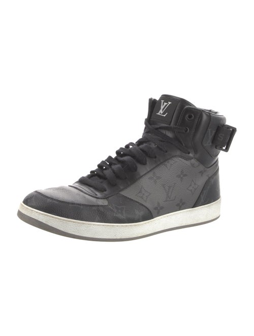 Louis Vuitton Monogram Eclipse Leather Sneakers