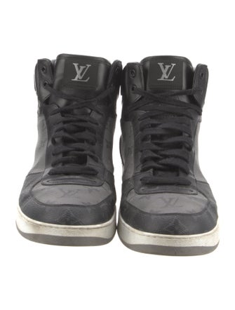 Louis Vuitton Monogram Eclipse Leather Sneakers