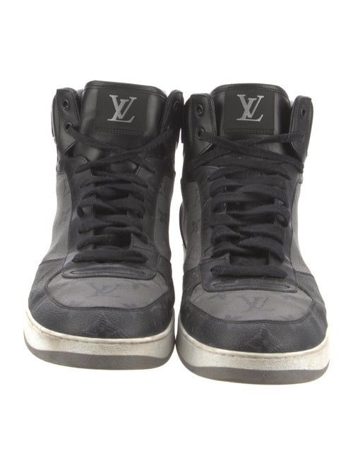 Louis Vuitton Monogram Eclipse Leather Sneakers