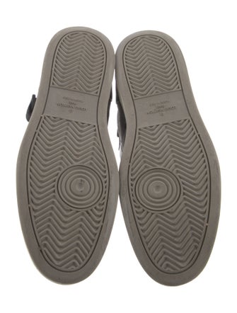 Louis Vuitton Monogram Eclipse Leather Sneakers