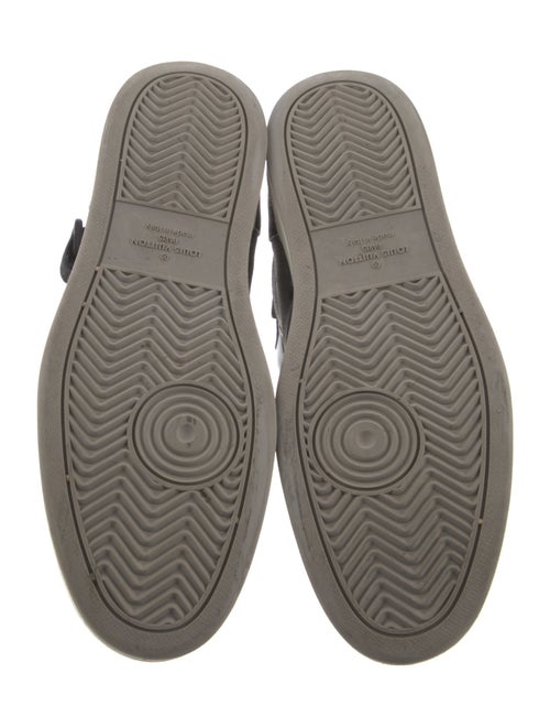 Louis Vuitton Monogram Eclipse Leather Sneakers