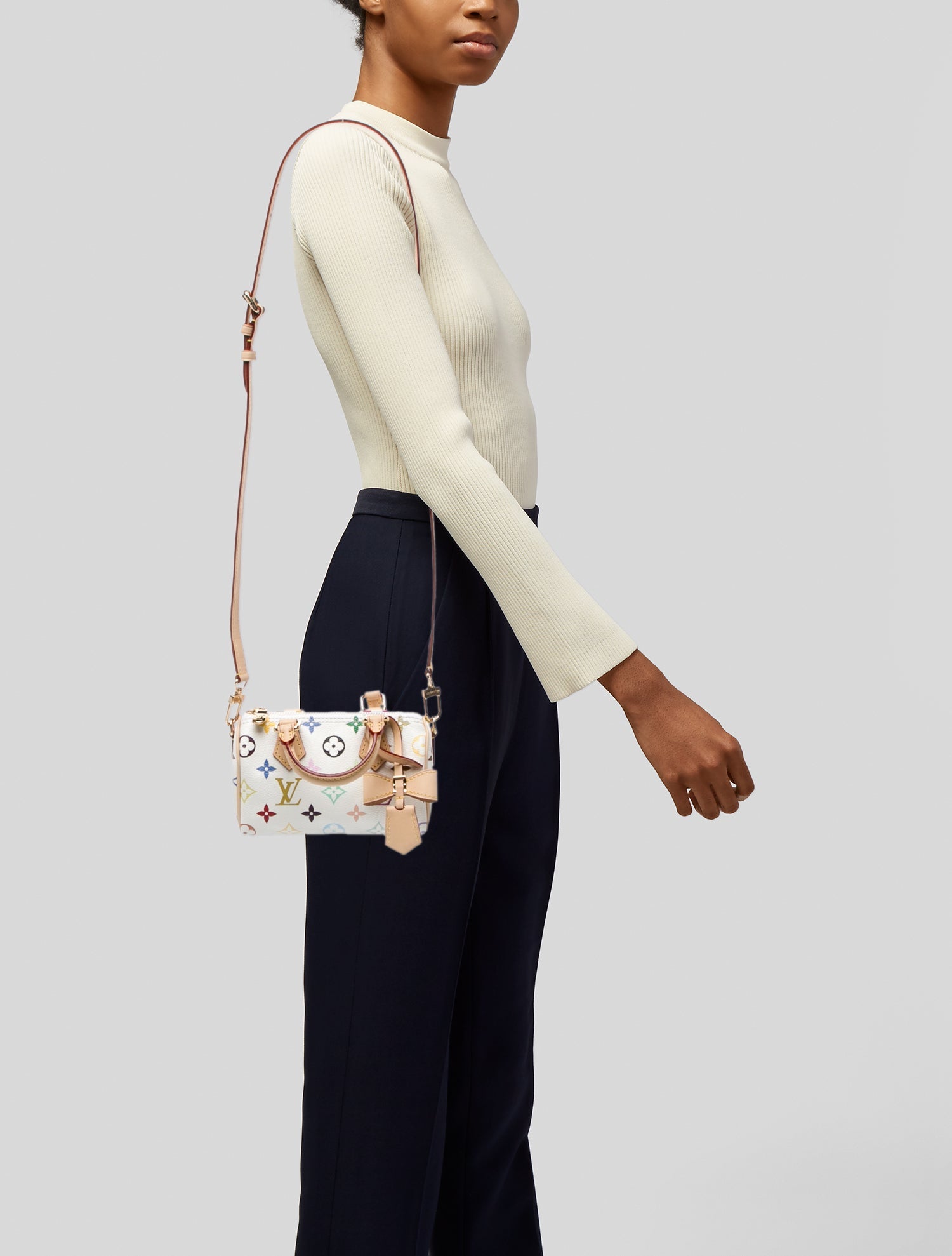 Louis Vuitton Multicolore Monogram Speedy Nano 2025