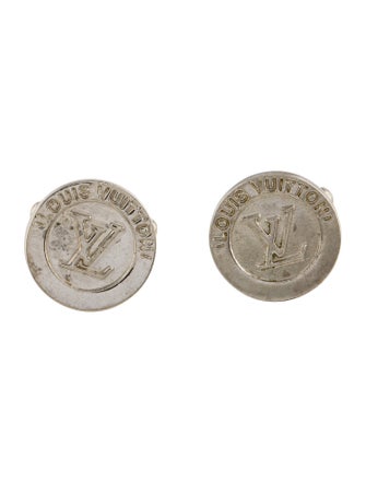 Louis Vuitton LV Logo Cufflinks
