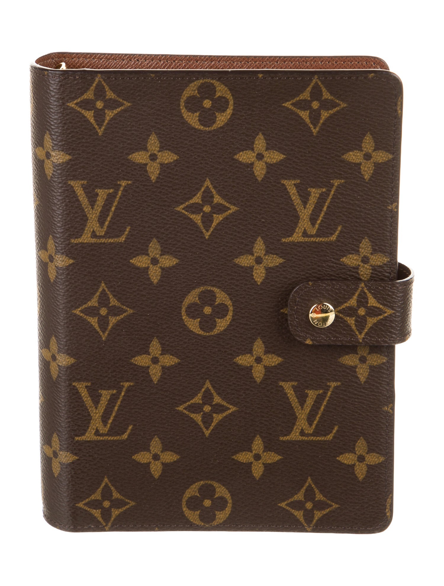 Louis Vuitton Monogram Medium Ring Agenda Cover