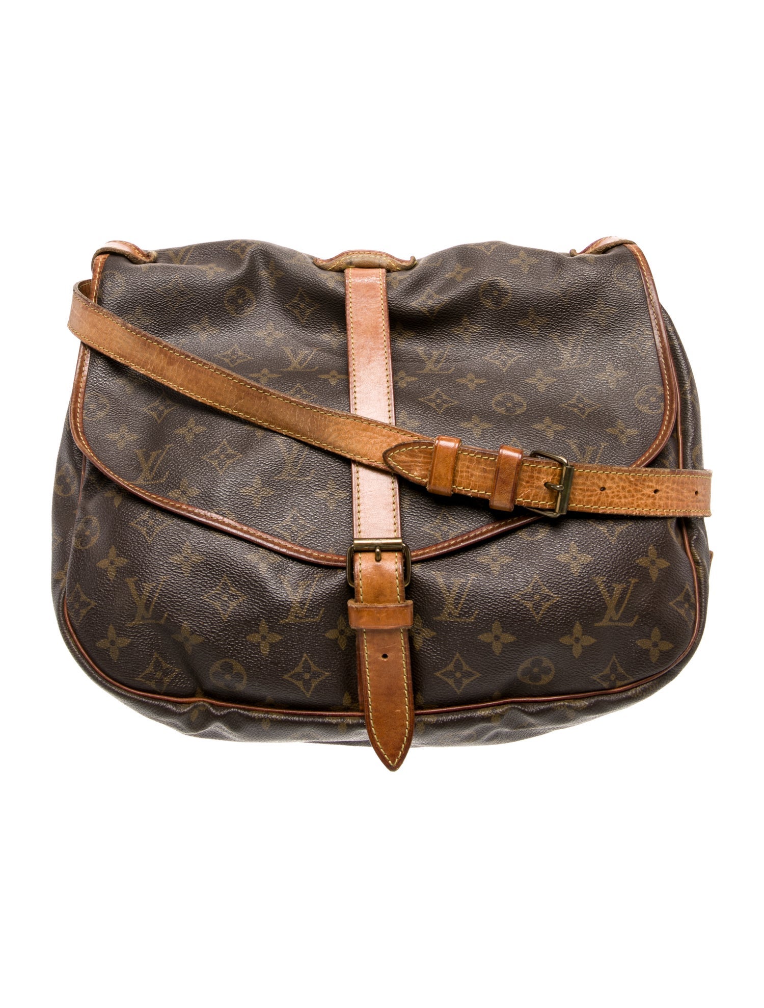 Louis Vuitton LV Monogram Saumur 30