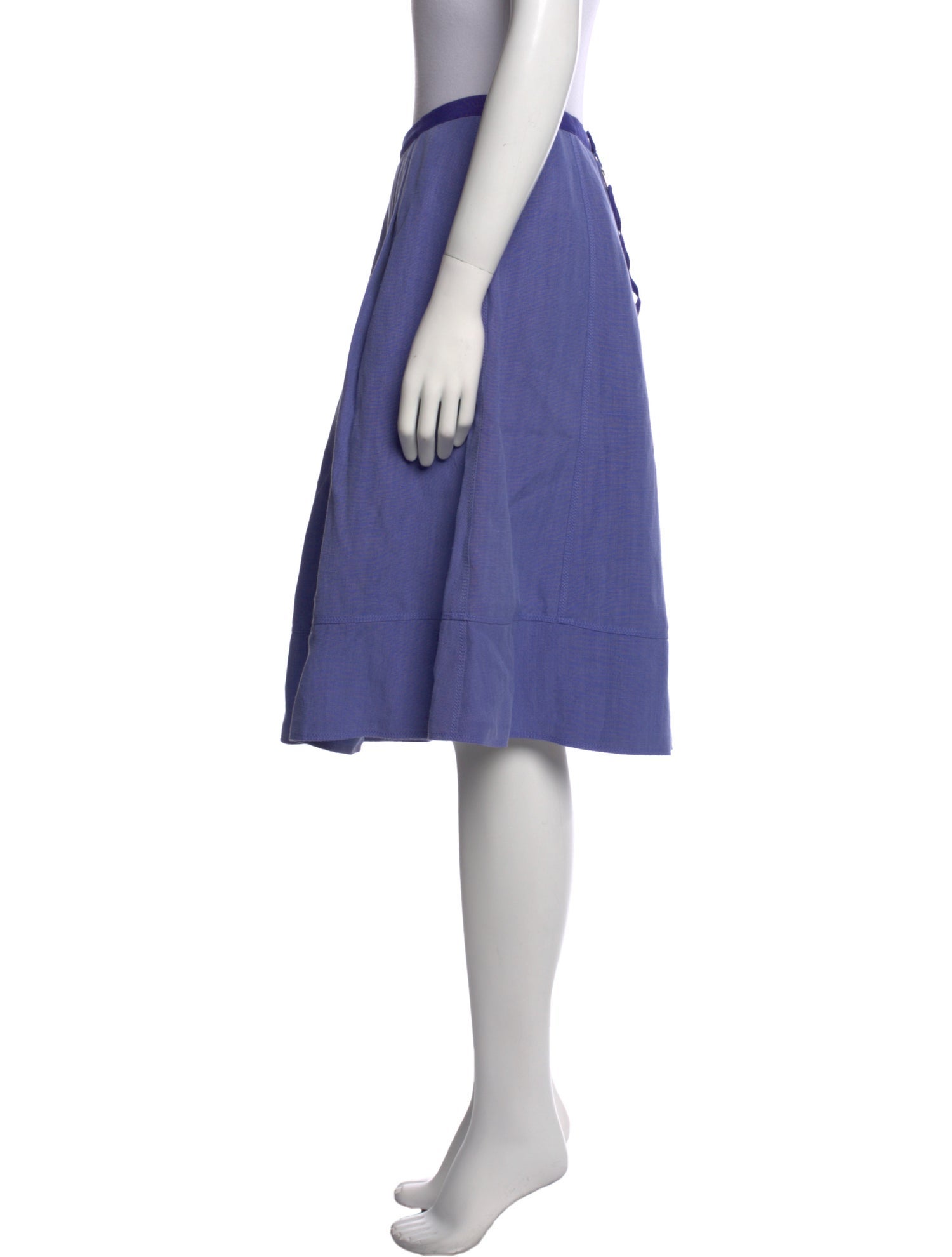 Louis Vuitton Late 1990's - Early 2000's Knee-Length Skirt