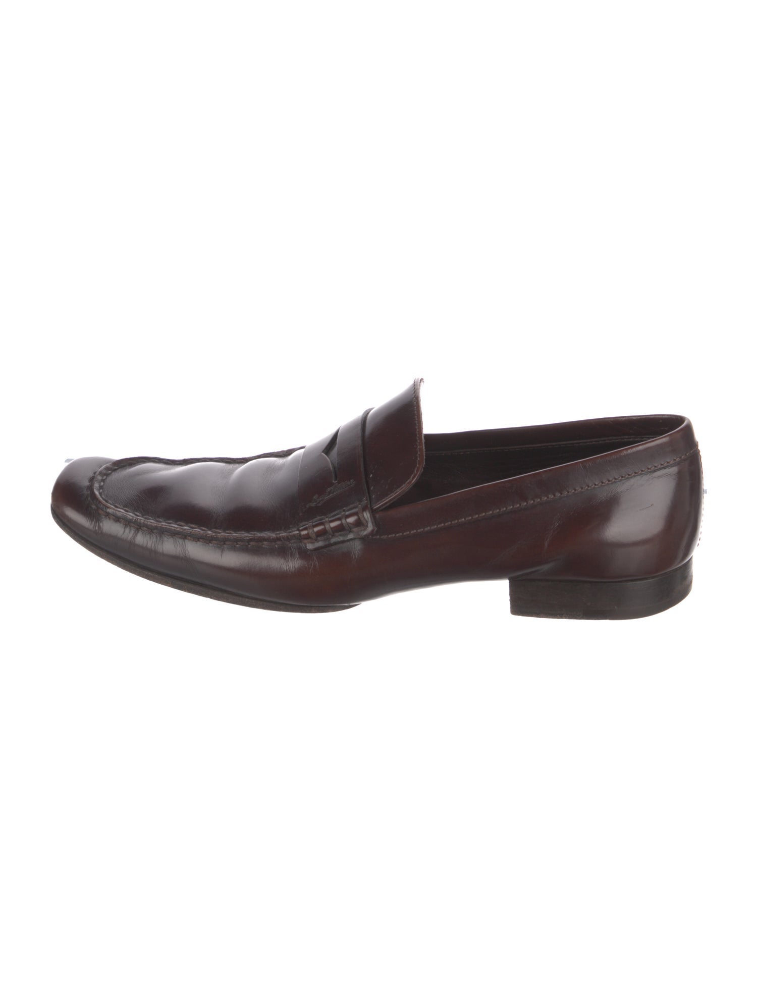 Louis Vuitton Leather Dress Loafers