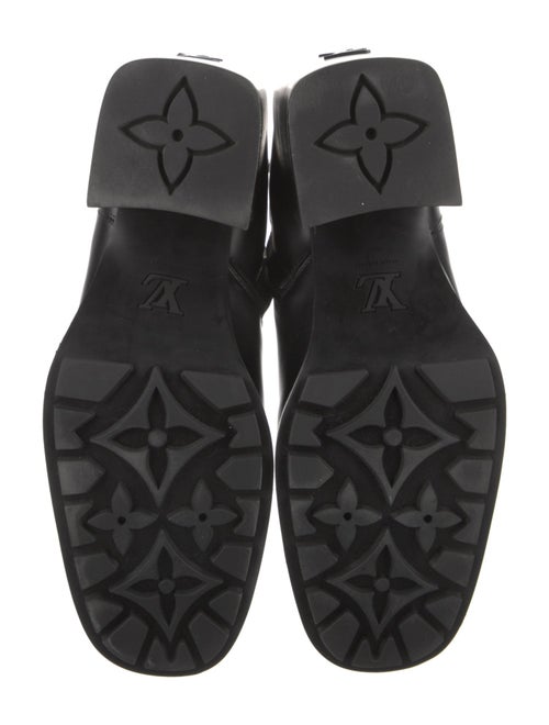 Louis Vuitton Monogram Eclipse Leather Boots