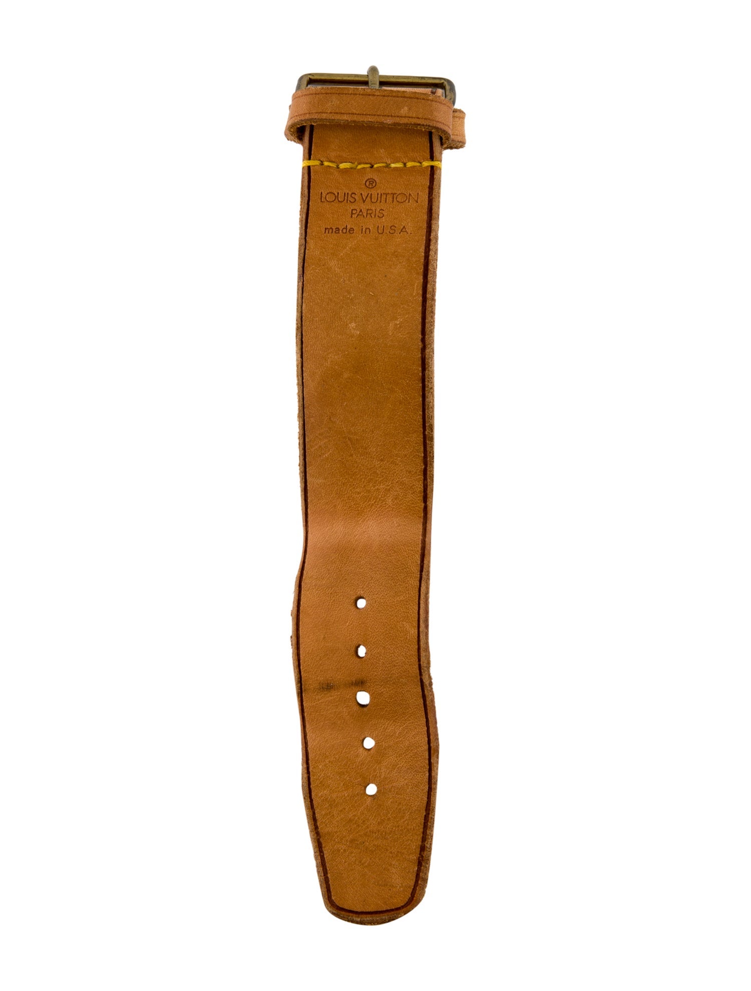 Louis Vuitton Vachetta Luggage Tag Strap