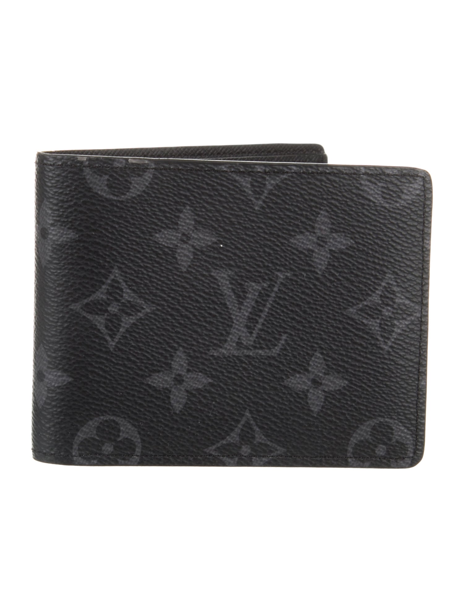 Louis Vuitton Monogram Eclipse Coated Canvas Bifold Wallet