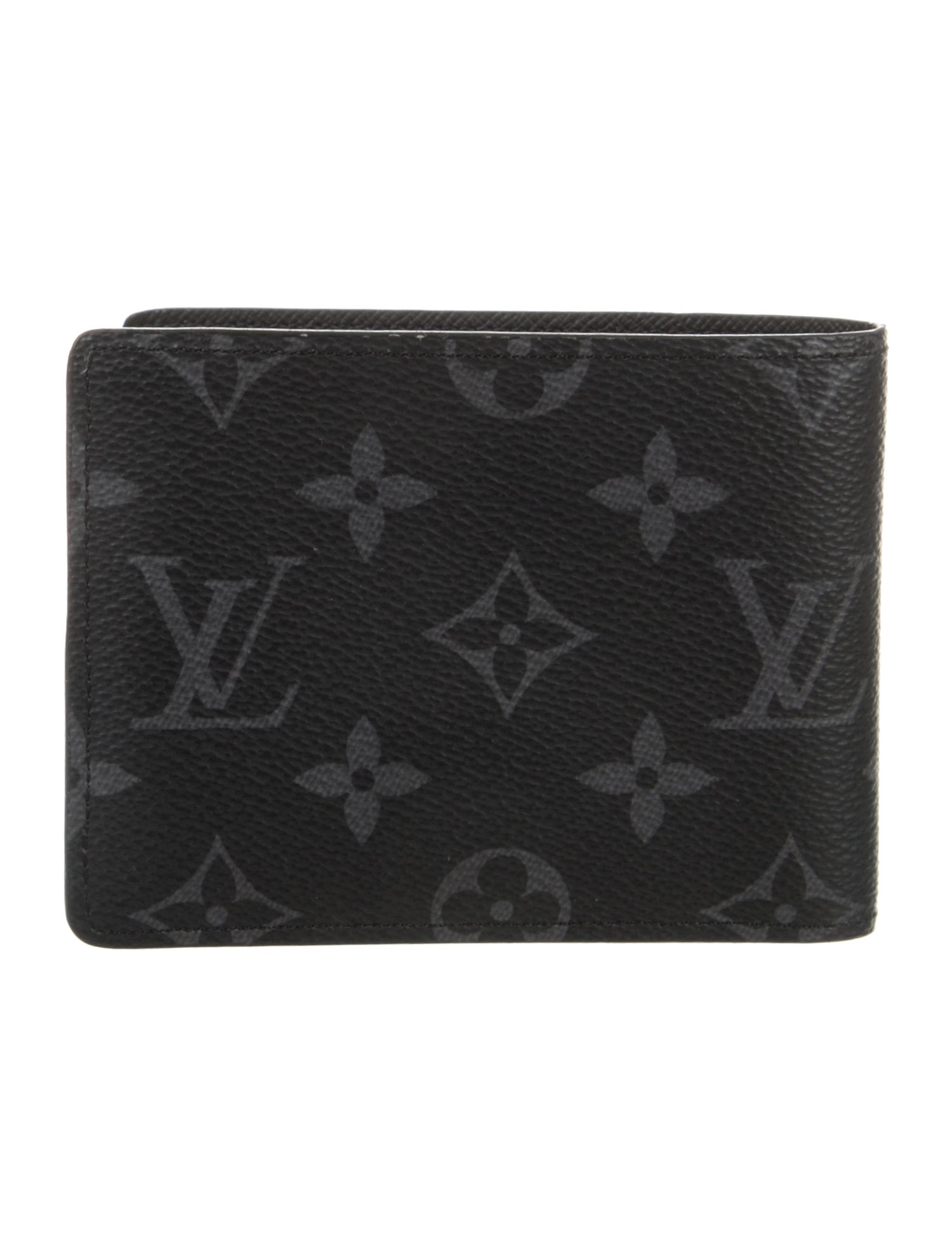 Louis Vuitton Monogram Eclipse Coated Canvas Bifold Wallet