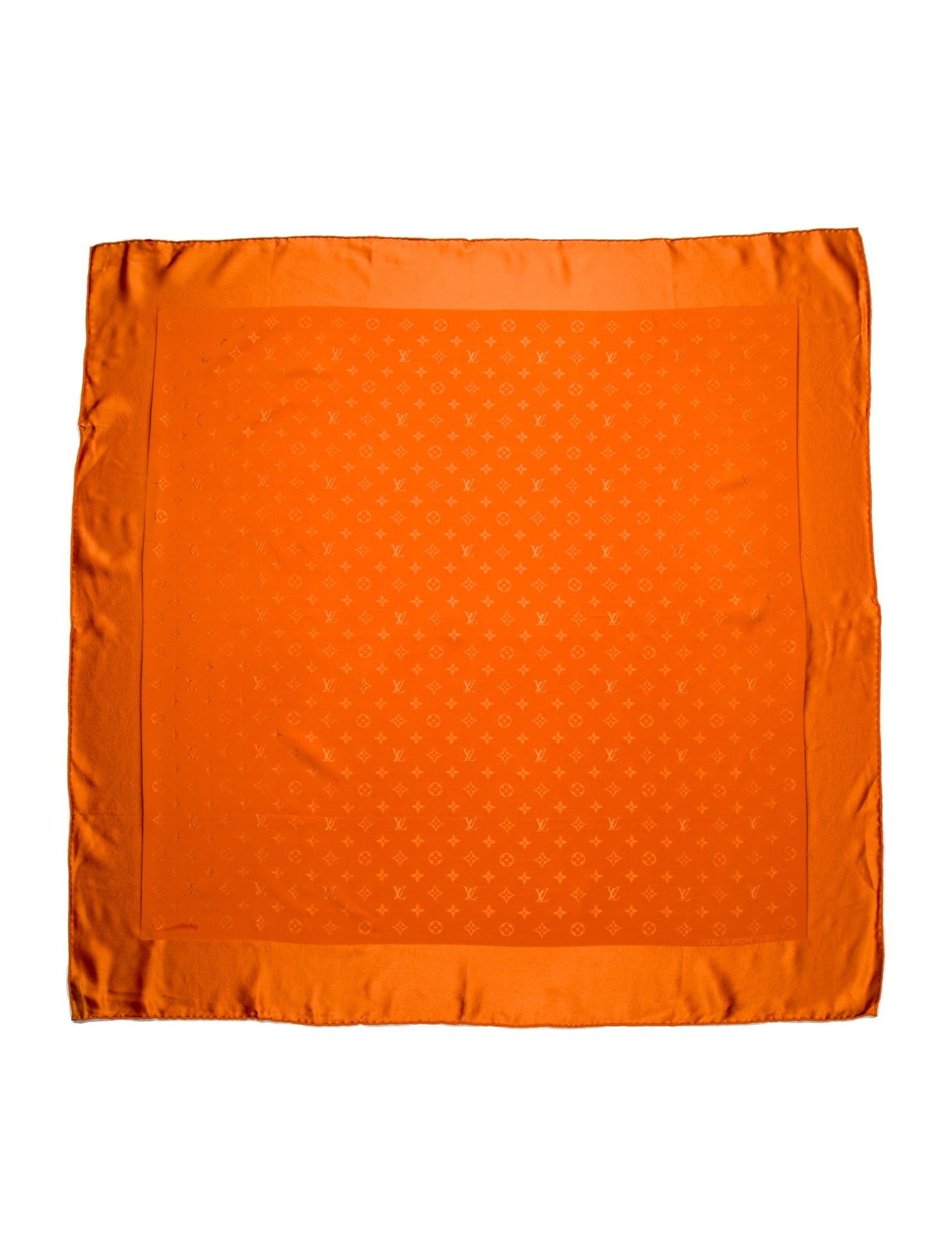 Louis Vuitton Silk LV Monogram Scarf