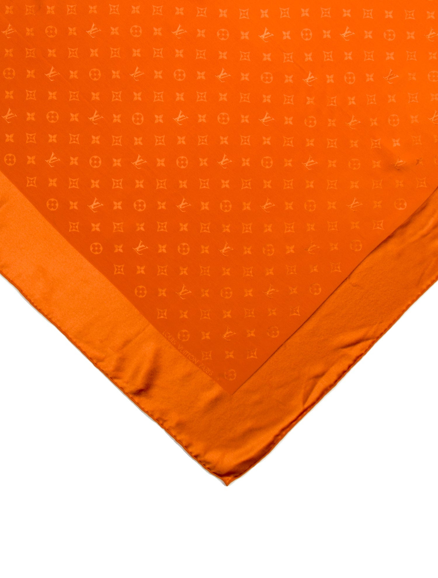 Louis Vuitton Silk LV Monogram Scarf