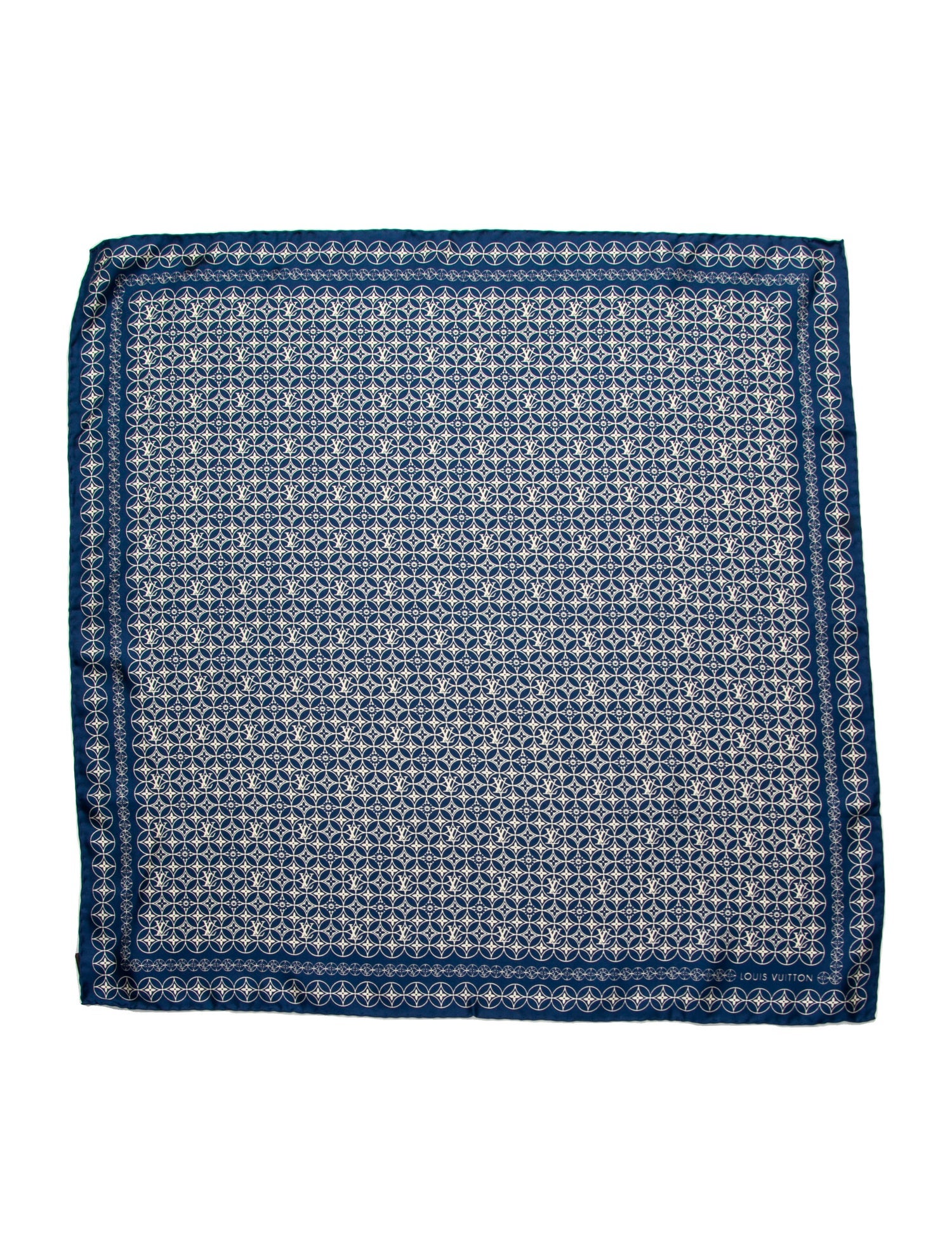 Louis Vuitton Silk LV Monogram Scarf