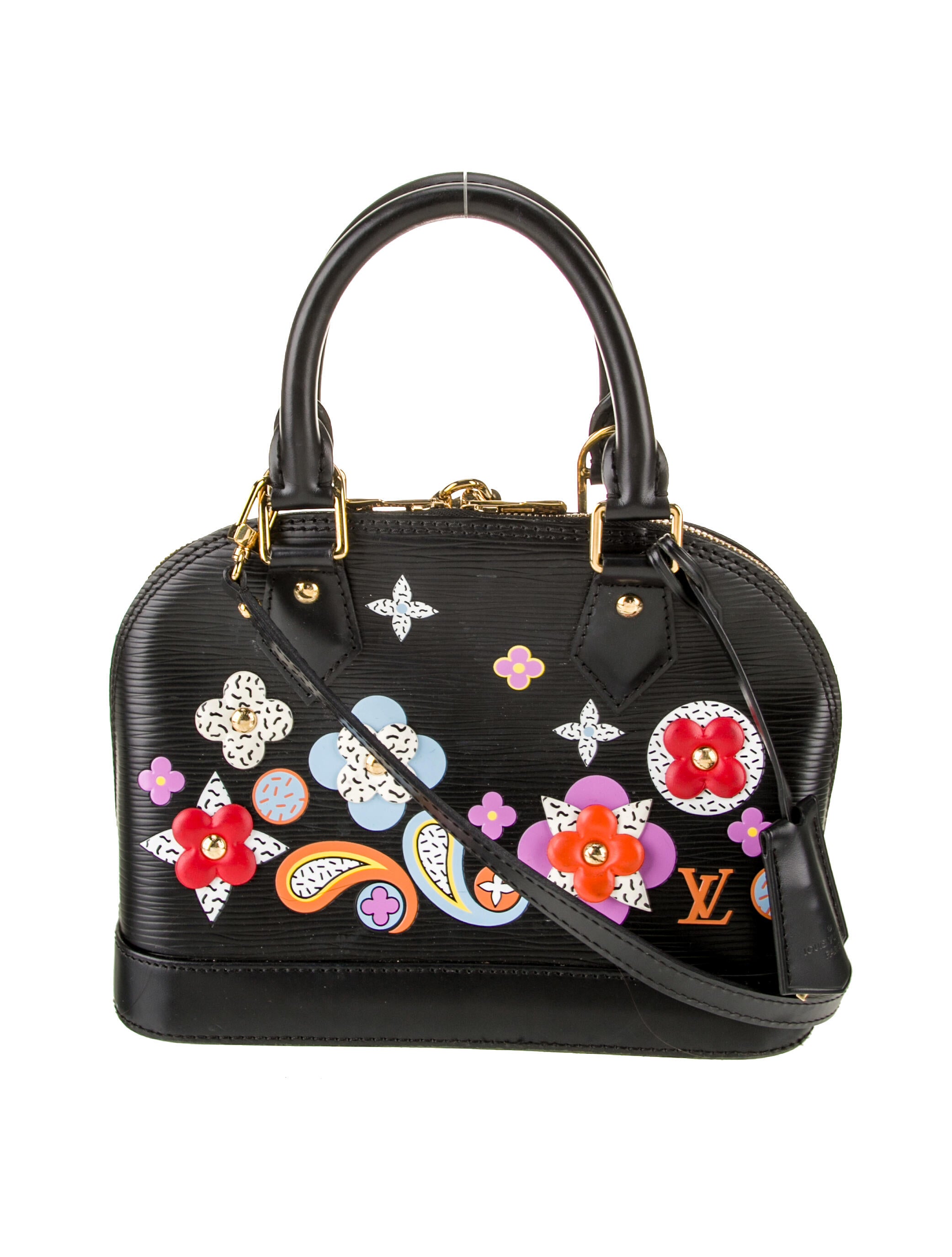 Louis Vuitton Epi Leather Blooming Flowers Alma BB