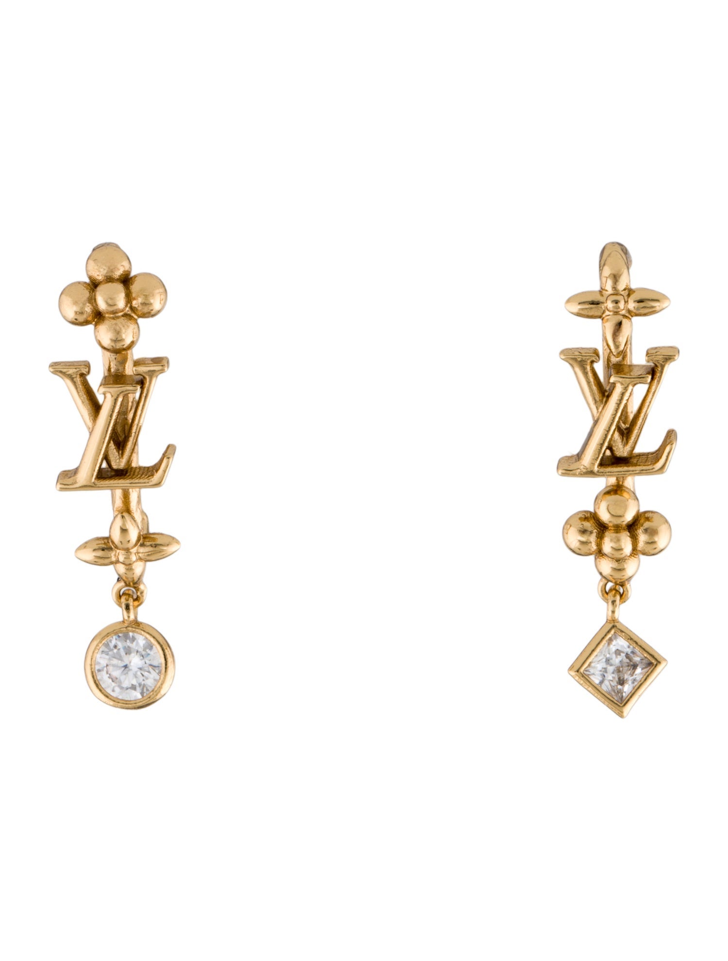 Louis Vuitton Crystal In the Sky Earrings