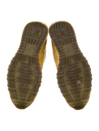 Louis Vuitton Damier Graphite Pattern Athletic Sneakers