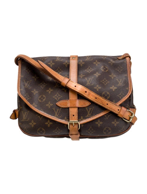 Louis Vuitton LV Monogram Saumur 30 Vintage
