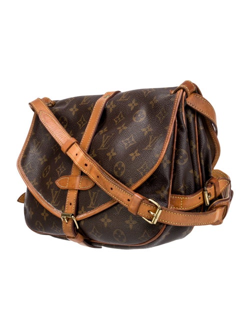 Louis Vuitton LV Monogram Saumur 30 Vintage