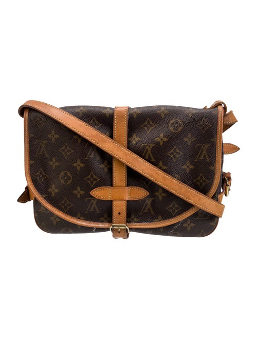 Louis Vuitton LV Monogram Saumur 30 Vintage