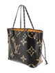 Louis Vuitton LV Monogram Neverfull w/Pouch MM
