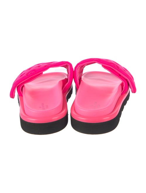 Louis Vuitton LV Monogram Rubber Slides