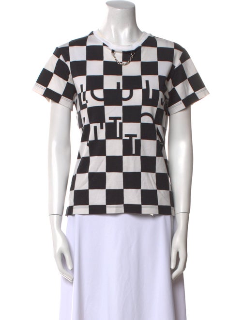 Louis Vuitton 2020 Plaid Print T-Shirt