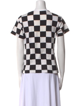 Louis Vuitton 2020 Plaid Print T-Shirt