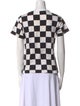 Louis Vuitton 2020 Plaid Print T-Shirt