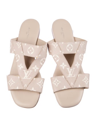 Louis Vuitton 2022 LV Monogram Slides