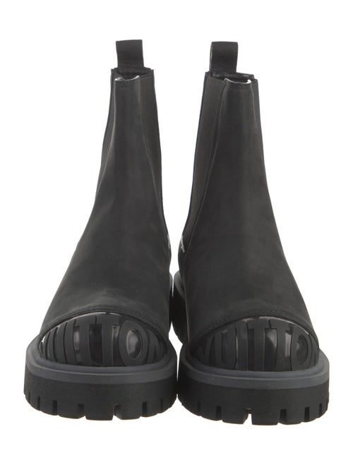 Louis Vuitton Suede Chelsea Boots