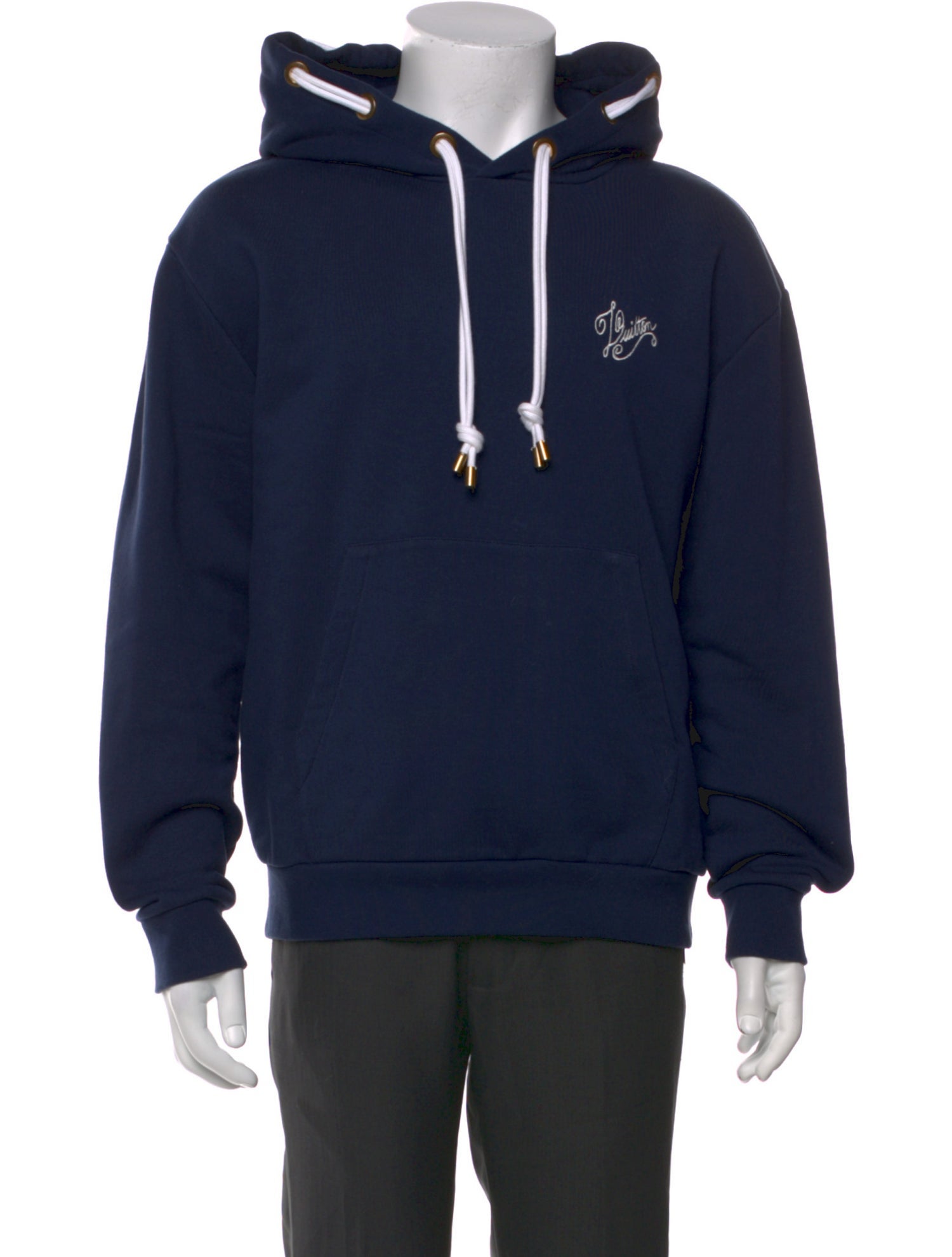 Louis Vuitton 2024 Signature Logo Hoodie