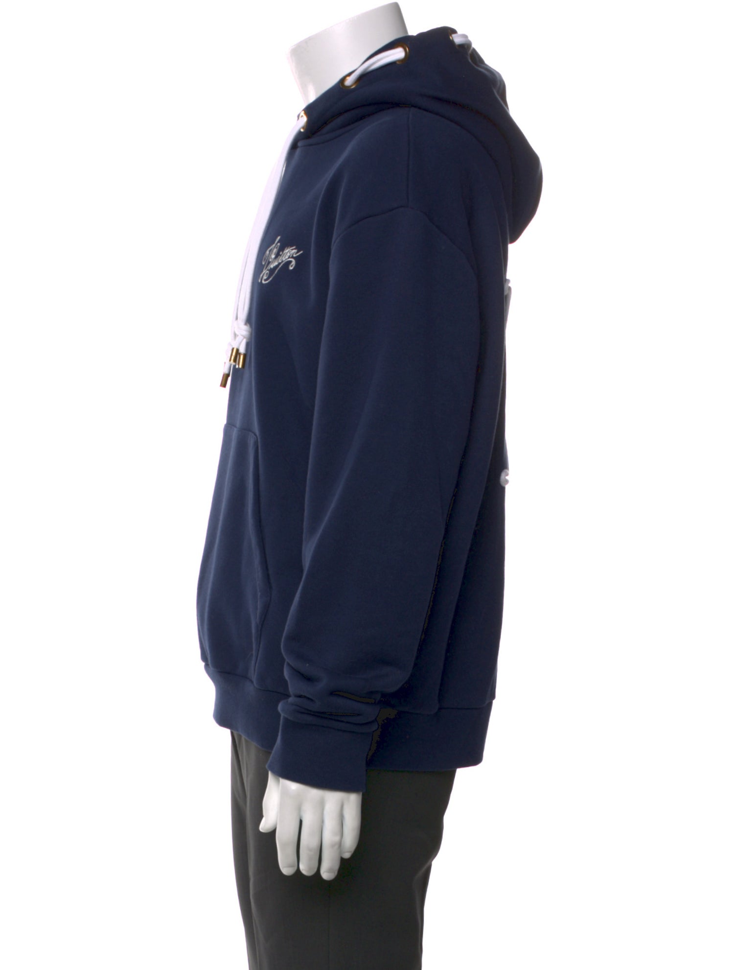 Louis Vuitton 2024 Signature Logo Hoodie