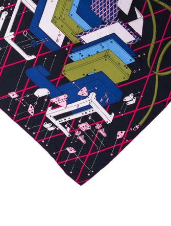 Louis Vuitton Articles de Voyage Silk Scarf