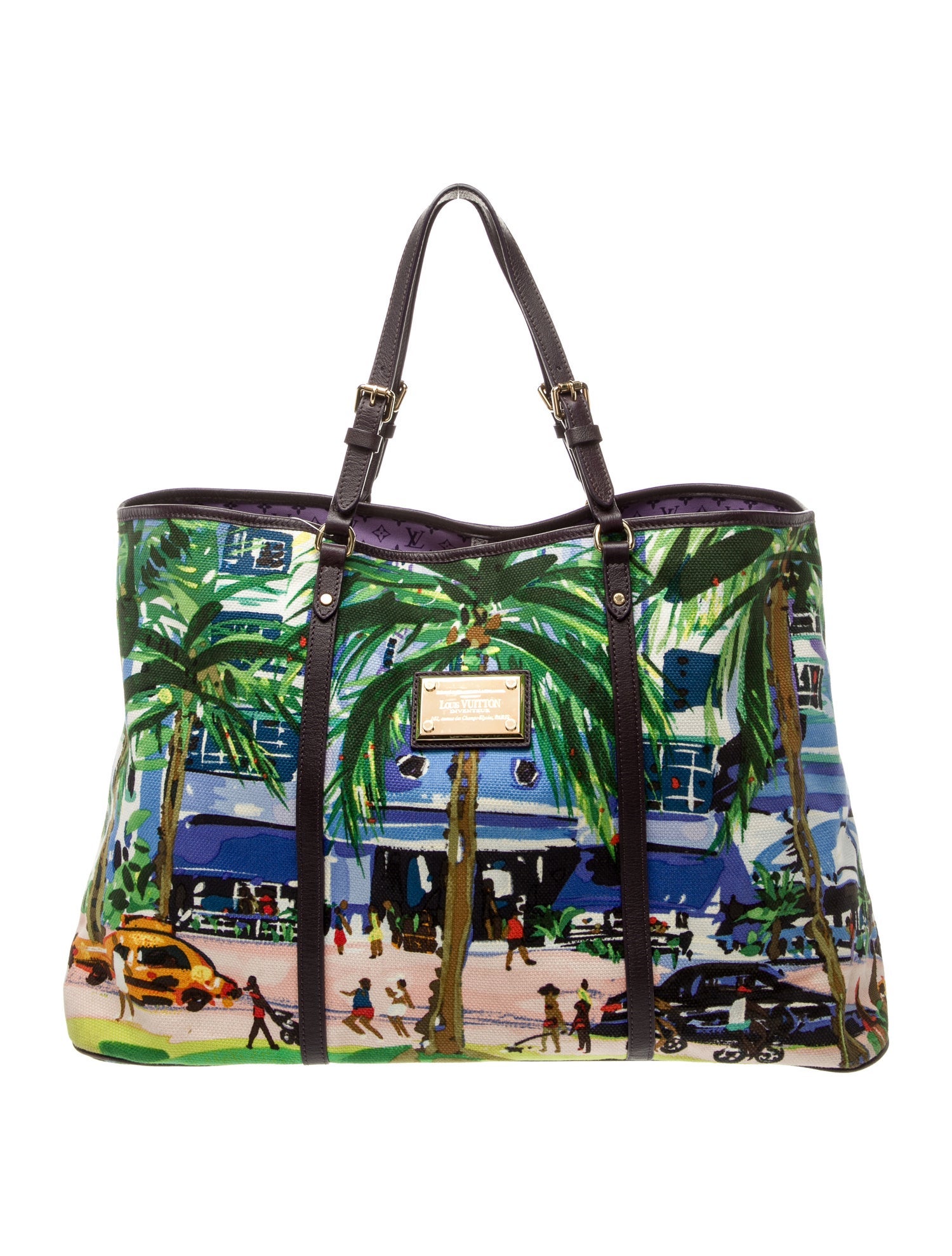 Louis Vuitton Canvas Ailleurs Cabas GM